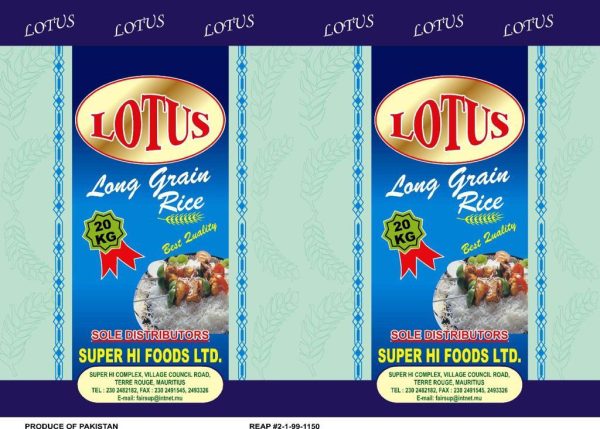 LOTUS Long Grain Rice