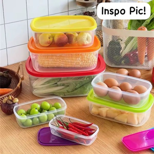 5pc Rectangle Containers MOQ 240 sets. FOB 🇨🇳 $1.10 per set - Image 3