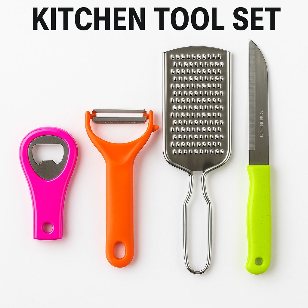 Kitchen Tool Set MOQ 300sets . FOB 🇨🇳 $0.60 - Image 2