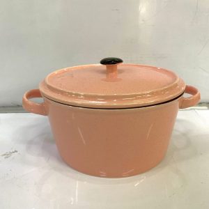 Ceramic Pink Casserole MOQ 120 pcs. FOB 🇨🇳 $4.00