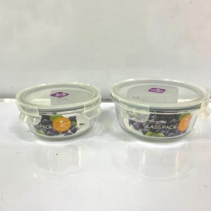 Large Round Glass Containers MOQ 200pcs each size. FOB 🇨🇳 $1.15