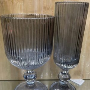 Diva grey! 6pc Wine or 6pc Champagne!