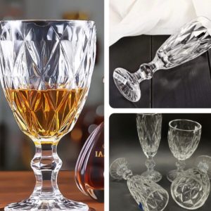 Clear Glasses! 6pc wine or 6pc Champagne!
